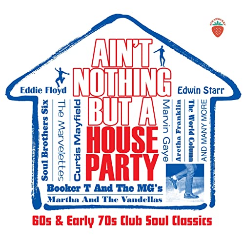CD cover for "Ain't Nothing But A House Party" with house-shaped design.