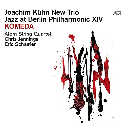 CD cover for Joachim Kuhn's "Jazz At Berlin Philharmonic XIV Komeda" album.