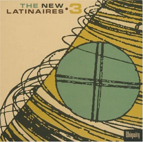 CD cover for “The New Latinaires Vol. 3” with abstract geometric design.