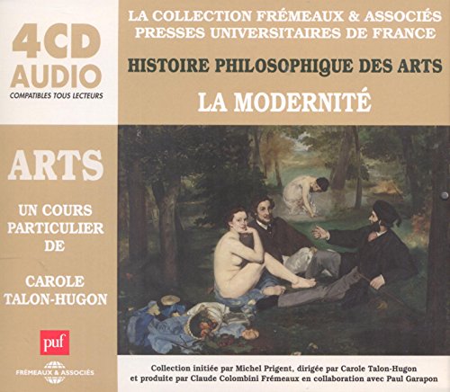 4CD set: "Histoire Philosophique Des Arts - La Modernite" with painting image.