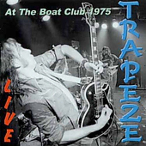 Album cover with a black-and-white photo of a man playing guitar on stage.