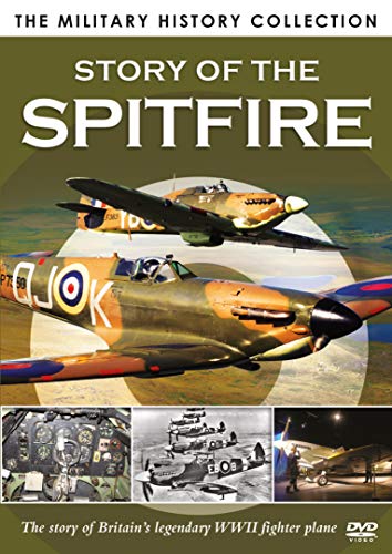 DVD cover featuring a Spitfire fighter plane in flight, WWII history.