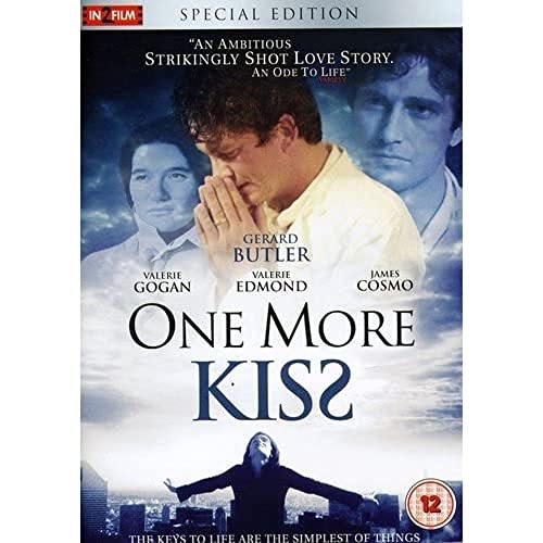DVD cover for “One More Kiss” featuring Gerard Butler and Valerie Gogan.