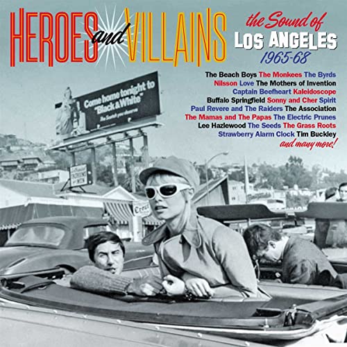 CD cover for "Heroes and Villains" with a 1960s Los Angeles scene.