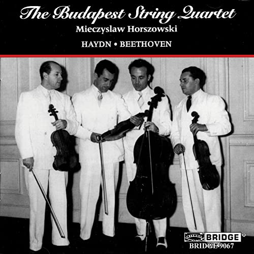 Black and white photo of four men playing string instruments.