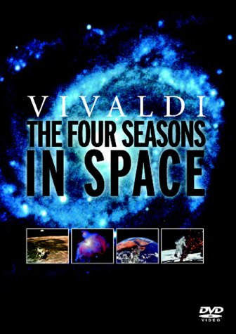 DVD cover for “Vivaldi: Four Seasons In Space” with space imagery.