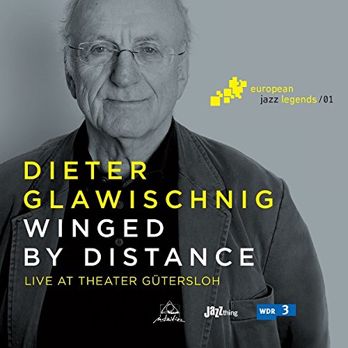 "Album cover featuring a black-and-white photo of Dieter Glawischnig with text overlay."