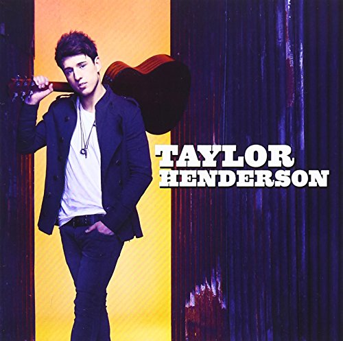 Taylor Henderson album cover featuring a young man with a guitar.