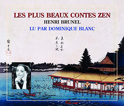 CD cover with Japanese landscape, portrait, and text in red and blue.