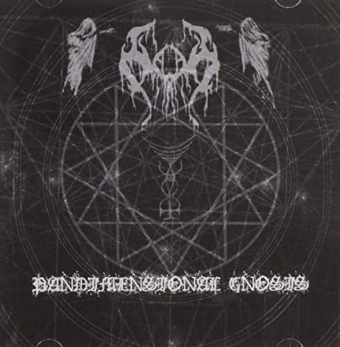 CD cover: dark, ornate design with winged figures and circular symbols.