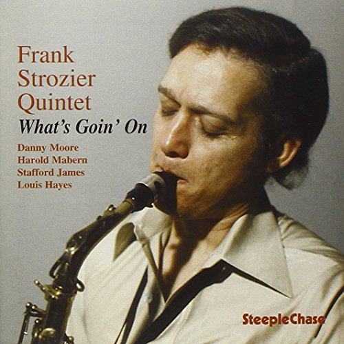 CD cover featuring jazz musician Frank Strozier playing saxophone.