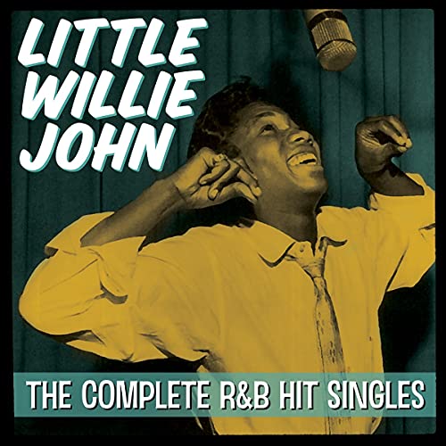 Album cover for Little Willie John’s R&B hit singles, portrait of singer.