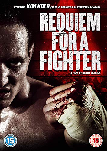 DVD cover for "Requiem For A Fighter" featuring a bruised boxer.