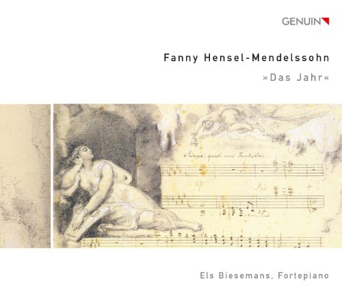 CD cover: sketches of figures and musical notation, titled “Das Jahr”.