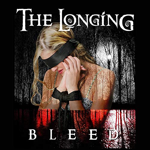 CD cover: woman with blindfold in a dark, blurred forest scene.