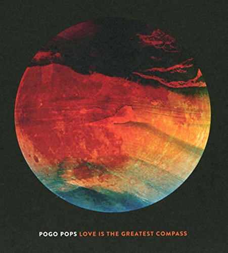 CD cover with abstract red and yellow circular design, text below.