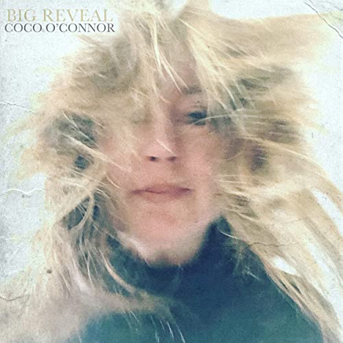 Coco O'Connor album cover, close-up of a person with blonde hair.