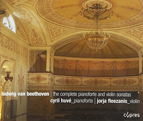 "CD cover featuring an ornate concert hall with chandelier and ornate ceiling details."