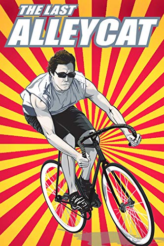 DVD cover for "The Last Alleycat" featuring a cyclist in action.
