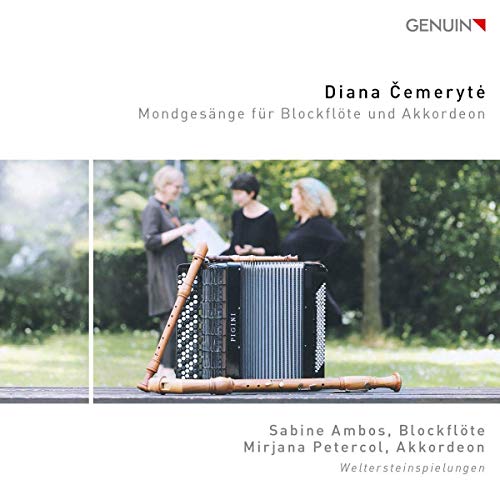 CD cover featuring two musicians with a recorder and accordion.
