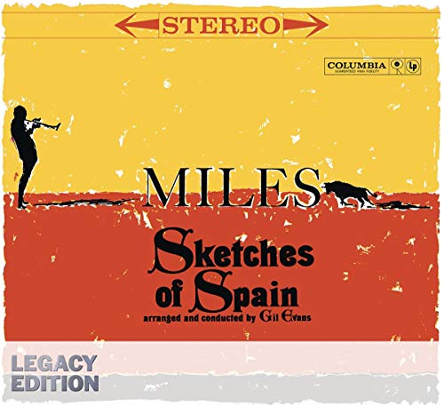 Album cover for Miles Davisā āSketches of Spainā with silhouette figures.