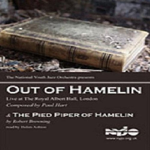 DVD cover featuring an old book on debris with "Out of Hamelin" title.