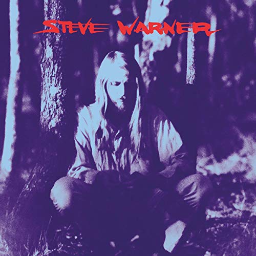 CD cover for Steve Warner, featuring a man seated in a forest.