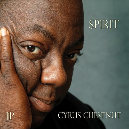 Cyrus Chestnut album cover with a close-up of his face and hand on his cheek.