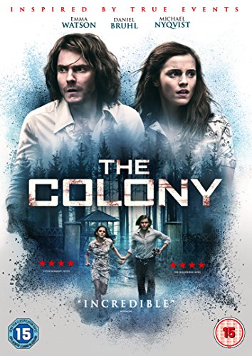 DVD cover for "The Colony" featuring actors and title in distressed font.