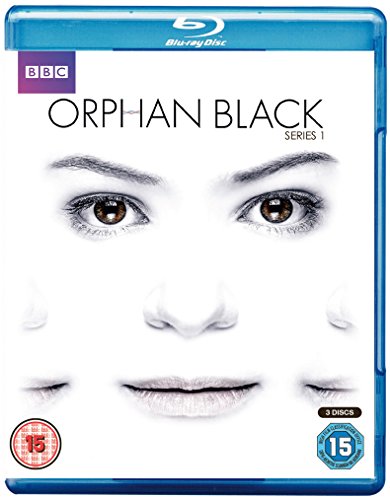 "Blu-ray case with a close-up image of a woman's eyes and lips."