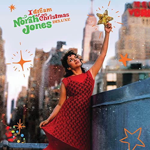 Norah Jones “I Dream Of Christmas” album cover with a winter scene.