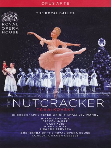 DVD cover for The Nutcracker ballet featuring a ballerina in pink.