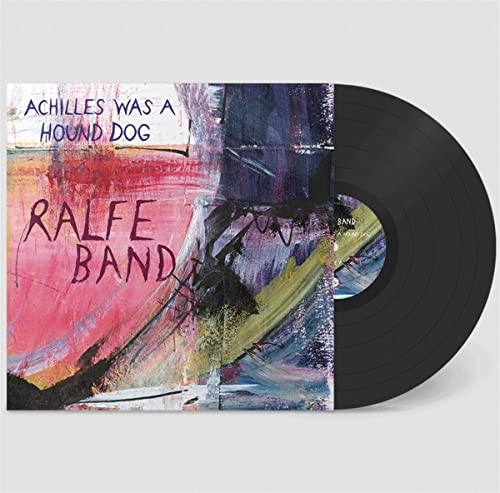 Ralfe Band vinyl record with abstract painted cover art.