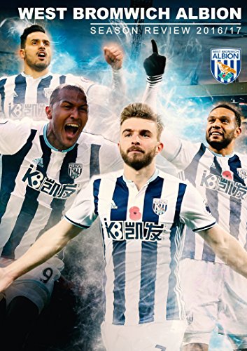 West Bromwich Albion 2016/17 season review DVD cover with celebrating players.