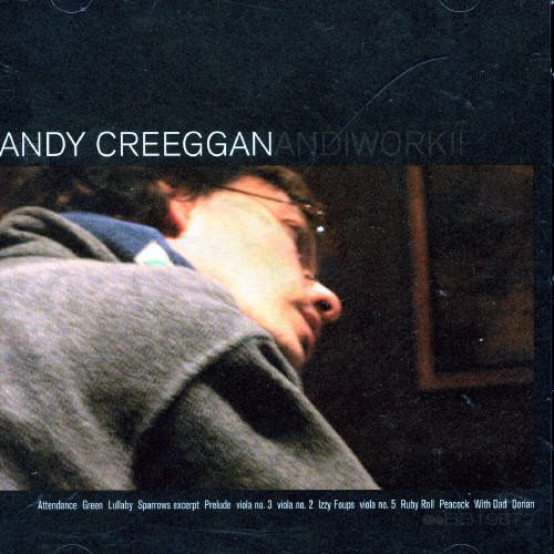 "Album cover with a man resting his head, wearing glasses, on a dark background."