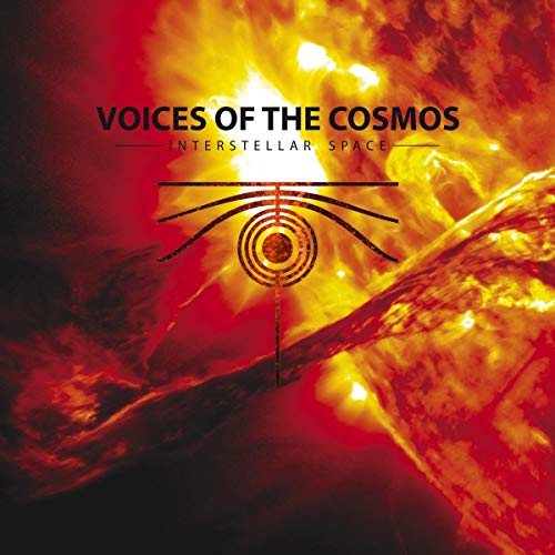 Album cover: fiery nebula background with an eye-shaped symbol.