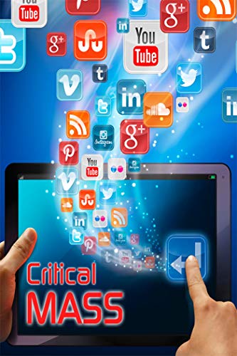 DVD cover for "Critical Mass" displayed on a tablet with social media icons.
