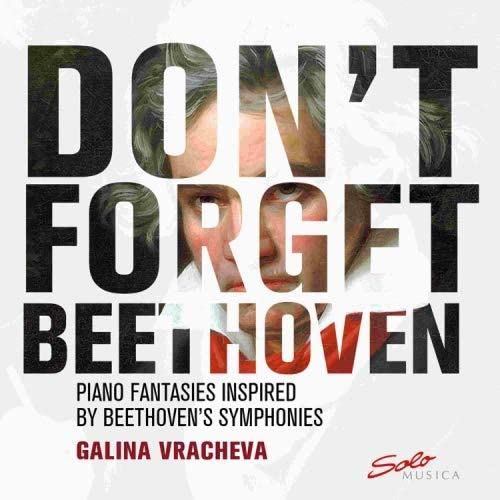 CD cover: "Don't Forget Beethoven" with portraits of a man.