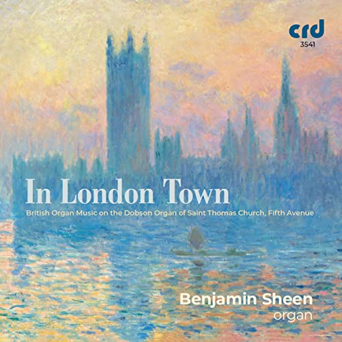 CD cover: Impressionistic painting of London skyline with album title.