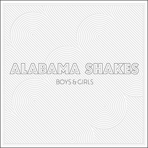 Alabama Shakes "Boys & Girls" CD cover with swirling lines design.