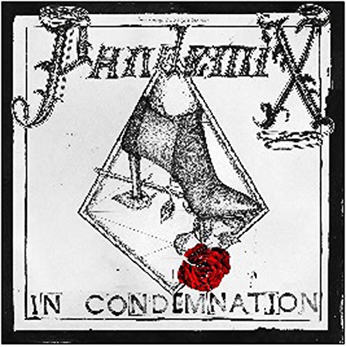 Vinyl record cover: "Pandemix - In Condemnation" with shoe and rose imagery.