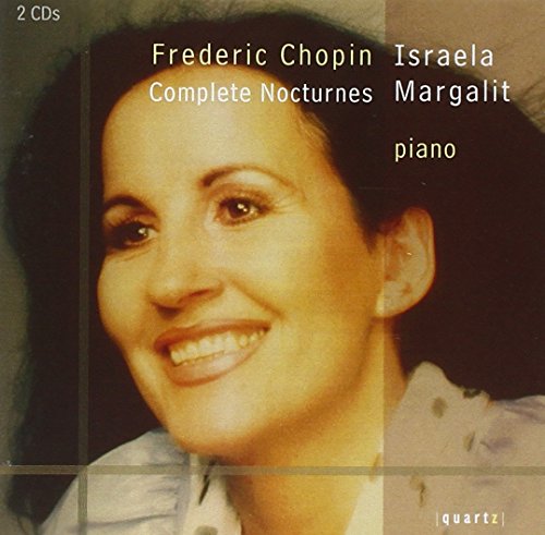 Israela Margalit's CD cover featuring a smiling woman with dark hair and a white shirt.