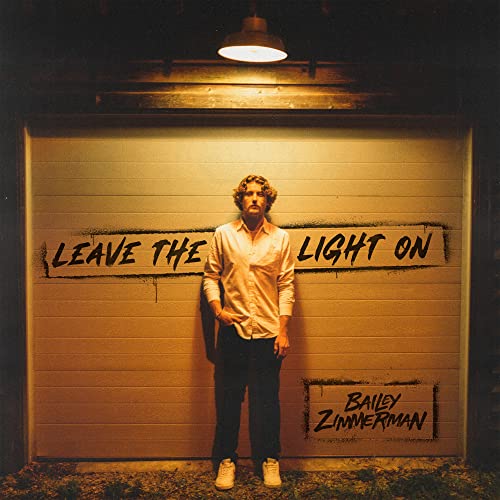 Bailey Zimmerman album cover: man in front of a garage with text.