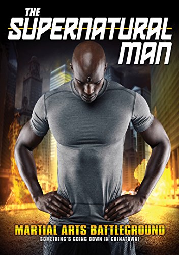 DVD cover featuring a muscular Black man in front of a city skyline.