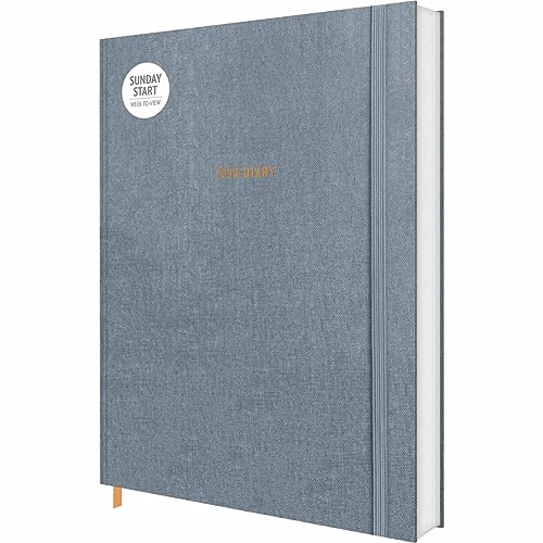 CAROUSEL CALENDARS Charcoal A5 Fashion Diary 2024