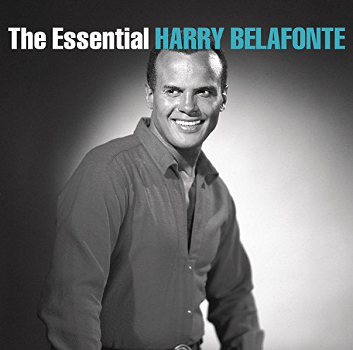 CD cover featuring a portrait of singer Harry Belafonte in a suit.