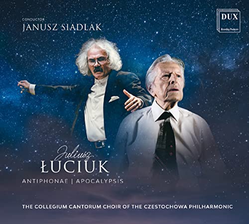 CD cover featuring two men against a starry, dark blue background.