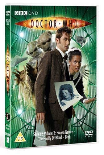 Doctor Who DVD cover featuring the Ninth and Tenth Doctors with aliens.