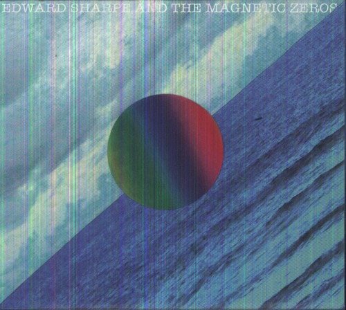 Album cover for Edward Sharpe & The Magnetic Zeros, with a red circle.