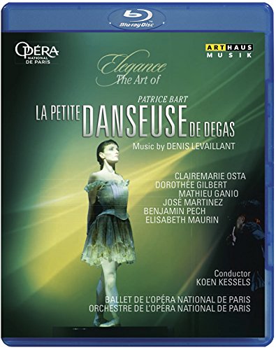 Blue-ray disc cover featuring a ballerina in a tutu on a green stage.